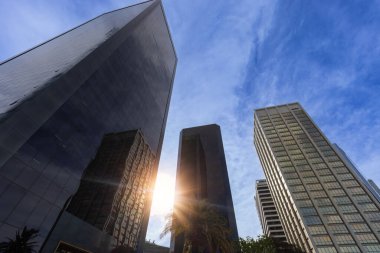 Arjantin, Buenos Aires panoramik finans merkezi Skyline ve iş geliştirme merkezi.