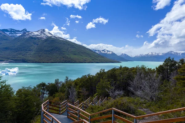 Argentina Patagonia Calefate Glaciar Perito Moreno Parque Nacional Glaciares Los —  Fotos de Stock