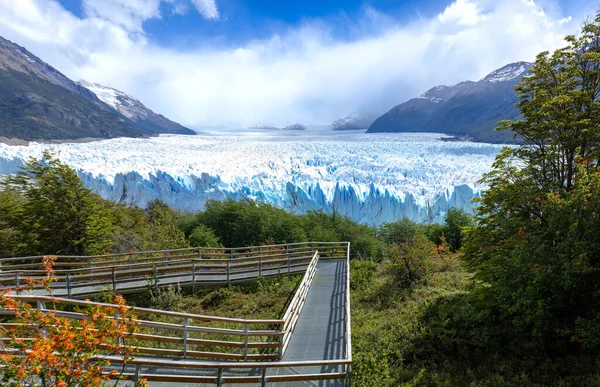 アルゼンチン パタゴニア カルフェート氷河国立公園のペリト モレノ氷河 Los Glaciares — ストック写真