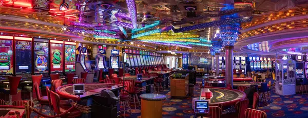 Las Vegas Nevada Usa Marca 2024 Kasyno Hazard Blackjack Automaty Zdjęcia Stockowe bez tantiem
