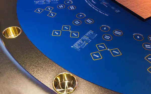 Kasyno Hazard Blackjack Automaty Czekając Graczy Turystów Obrazy Stockowe bez tantiem