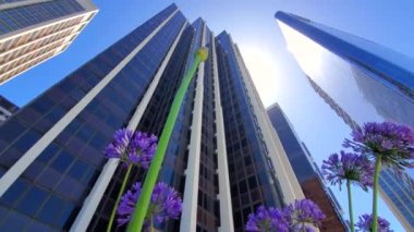 Arjantin, Buenos Aires panoramik finans merkezi Skyline ve iş geliştirme merkezi.