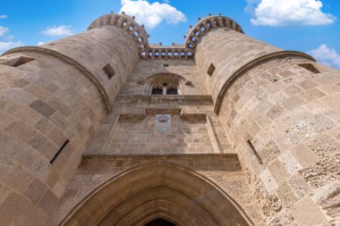 Rodos, Yunanistan, Yunan Adaları Şövalyeleri Büyük Ustasının Sarayı.