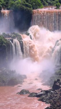 Brazil, popular tourism destination of Iguazu National waterfall park scenic landscapes