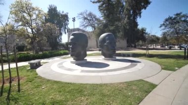 Jackie ve Mack Robinson, Pasadena California 'nın Tarihi Civic Bölgesi, Los Angeles County 4k