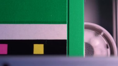 Video Kaset, Macro Close Up, VHS oynatıcı kaydedici ile oynatma veya kaydetme