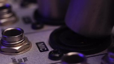 Mikrofon Ses Kablosu Karıştırıcı Konsolu, XLR Bağlantısı, Macro Kapat 4k