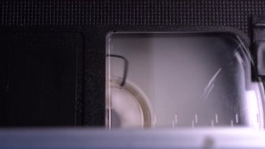 Video Kaset, Macro Close Up, VHS Player Recorder 4k ile Kaydediyor