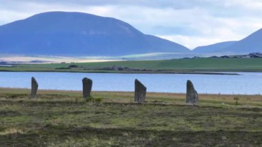Ring of Brodgar, Anakara Adası, Orkney, İskoçya 60fps