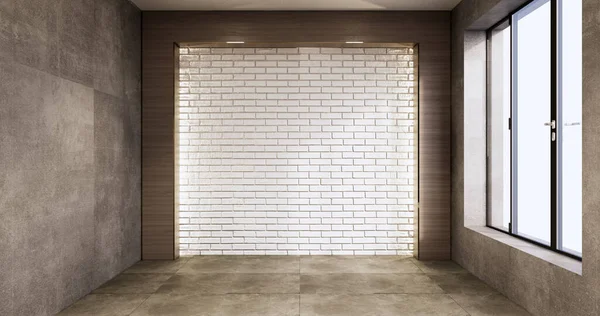 Arquitectura Concepto Interior Sala Vacía Pared Granito Muro Hormigón Fondo — Foto de Stock