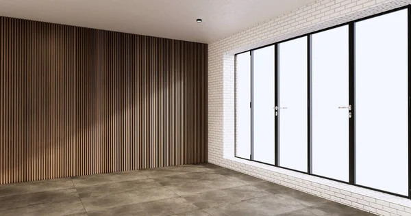 Arquitetura Conceito Interiores Sala Vazia Parede Granito Parede Concreto Fundo — Fotografia de Stock