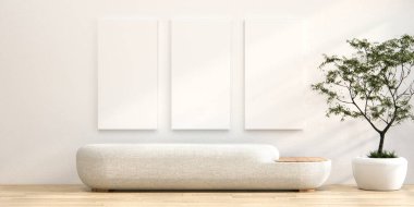 koltuk minimalist tasarım muji tarzı.