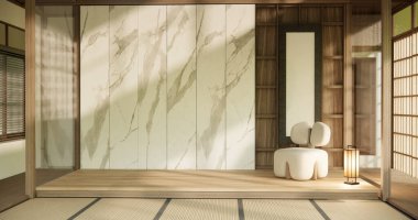 koltuk minimalist tasarım muji tarzı.