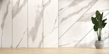 Boş oda, temiz Japon minimalist odası.