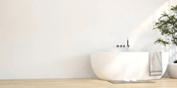 Bagno Toilette Bagno Giapponese Wabi Sabi Style — Foto Stock