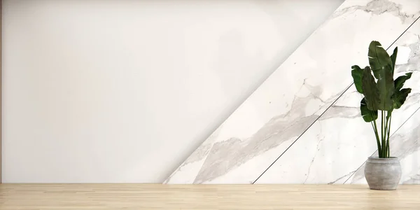 Quarto Vazio Limpo Japonês Minimalista Quarto Interior — Fotografia de Stock