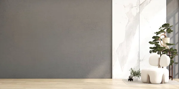 Interieur Wohnzimmer Modern Minimalistisch Hat Sofa — Stockfoto