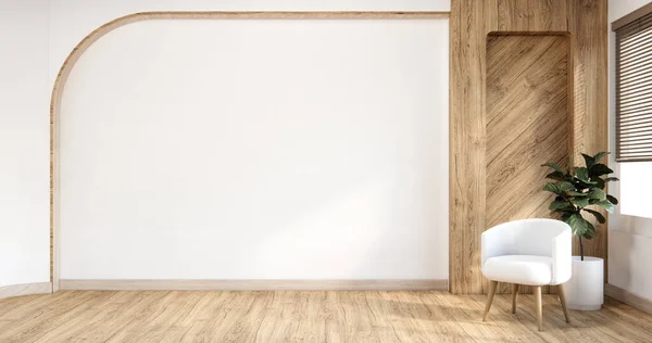 ソファー家具とモックアップモダンルームデザイン最小限 — ストック写真