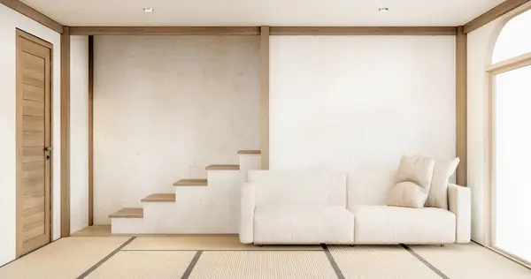 Koltuk Mobilyaları Modern Oda Tasarımı Minimal Görüntüleme — Stok fotoğraf