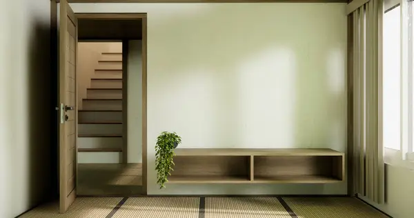 Muji cabinet in japan empty room Japanese - zen style,minimal designs.