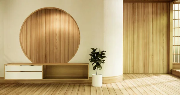 Canapé Décoration Japon Sur Intérieur Chambre Moderne — Photo