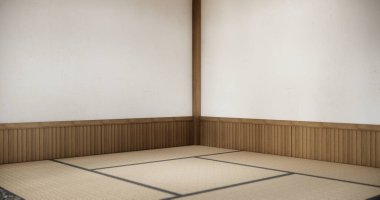 İçi boş duvar arkaplanındaki bitkilerle dolu, 3B görüntüleme