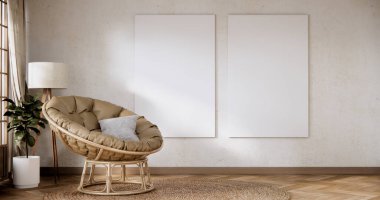 Japon koltuk minimalist tasarımı muji tarzı.