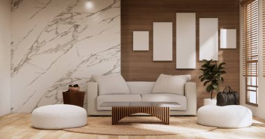 koltuk minimalist tasarım muji tarzı 3D görüntüleme