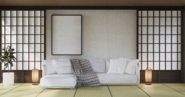 koltuk minimalist tasarım muji tarzı 3D görüntüleme