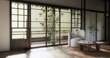 koltuk minimalist tasarım muji tarzı.