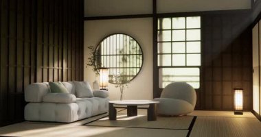 Modern dekorasyonlu modern minimalist oda modelleri modern tarz, boş oda işleri.