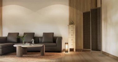 Modern dekorasyonlu modern minimalist oda modelleri modern tarz, boş oda işleri.