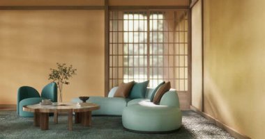 Modern dekorasyonlu modern minimalist oda modelleri modern tarz, boş oda işleri.