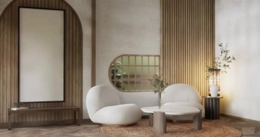 Modern dekorasyonlu modern minimalist oda modelleri modern tarz, boş oda işleri.