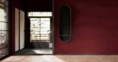 Modern dekorasyonlu modern minimalist oda modelleri modern tarz, boş oda işleri.