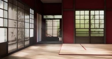 Modern dekorasyonlu modern minimalist oda modelleri modern tarz, boş oda işleri.