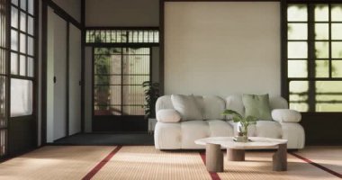 Modern dekorasyonlu modern minimalist oda modelleri modern tarz, boş oda işleri.