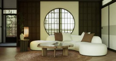 Modern dekorasyonlu modern minimalist oda modelleri modern tarz, boş oda işleri.