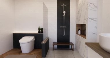 Modern dekorasyonlu modern minimalist oda modelleri modern tarz, boş oda işleri.