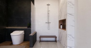 Modern dekorasyonlu modern minimalist oda modelleri modern tarz, boş oda işleri.