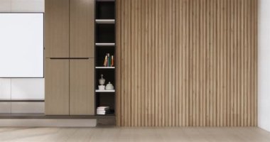 Modern dekorasyonlu modern minimalist oda modelleri modern tarz, boş oda işleri.