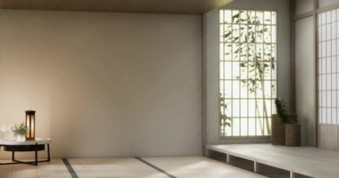 Modern dekorasyonlu modern minimalist oda modelleri modern tarz, boş oda işleri.