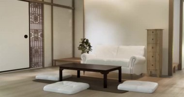 Modern dekorasyonlu modern minimalist oda modelleri modern tarz, boş oda işleri.