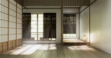 Modern dekorasyonlu modern minimalist oda modelleri modern tarz, boş oda işleri.