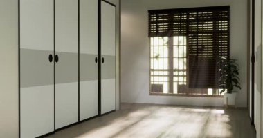 Modern dekorasyonlu modern minimalist oda modelleri modern tarz, boş oda işleri.