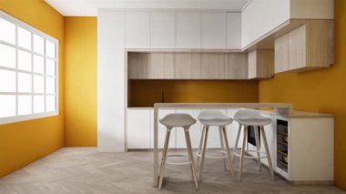 Modern dekorasyonlu modern minimalist oda modelleri modern tarz, boş oda işleri.