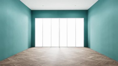 Modern dekorasyonlu modern minimalist oda modelleri modern tarz, boş oda işleri.