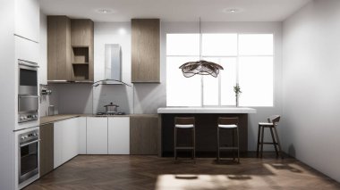 Mutfak seti şeklindeki masayı düzenle