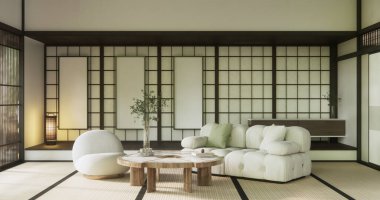 koltuk minimalist tasarım muji tarzı 3D görüntüleme