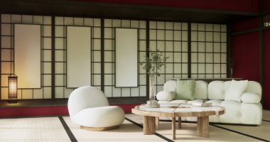 koltuk minimalist tasarım muji tarzı 3D görüntüleme